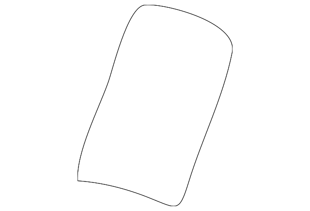 876701W300 Деталь SEAT BACK COVER