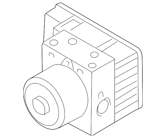 8N0-614-517-N Деталь ABS PUMP ASSY