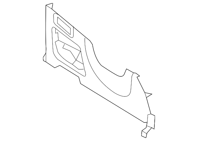 84750-3RAC0GVF Деталь KNEE BOLSTER