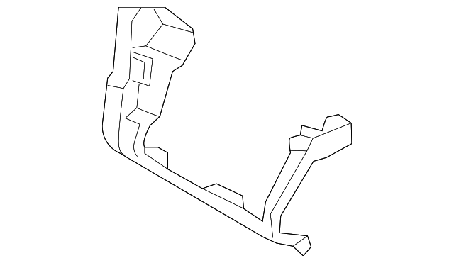 84735-3RAA0CA Деталь CENTER PANEL REINFORCEMENT