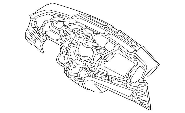 84760-3RAA0GVF Деталь INSTRUMENT PANEL