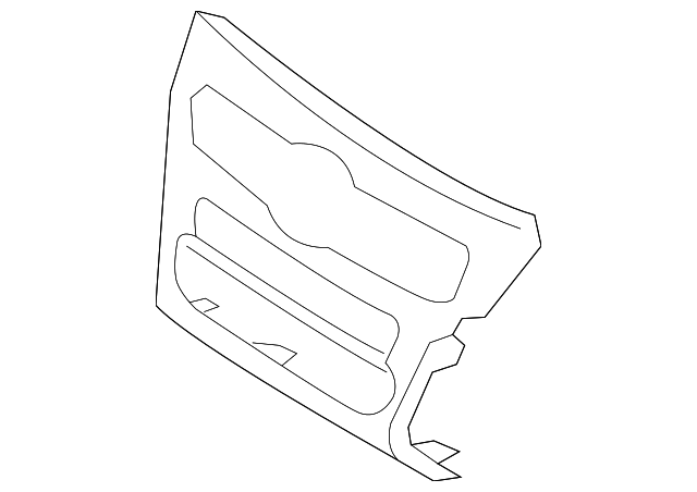 84730-3RHP0BG2 Деталь CENTER PANEL