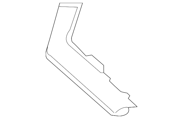 84790-3RAC0BG2 Деталь CENTER MOLDING, LEFT