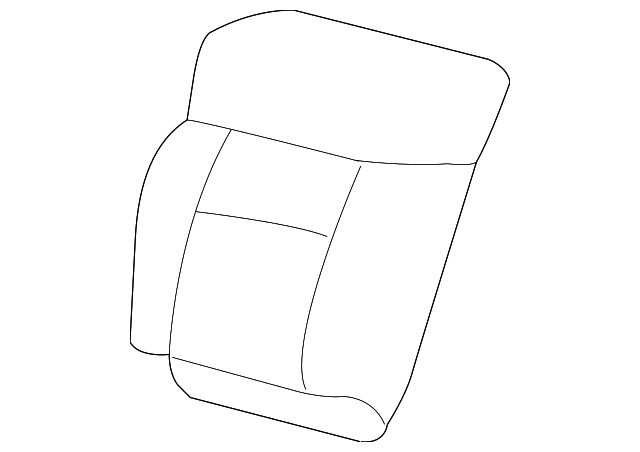 5L3Z1664810B Деталь SEAT BACK PAD, RIGHT