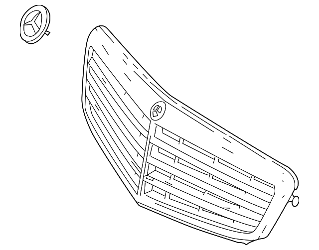 2048800083 Деталь GRILLE