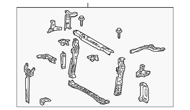 53201-75020 Деталь RADIATOR SUPPORT