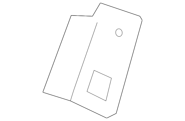 6374057L00 Деталь STRIKER REINF, LEFT