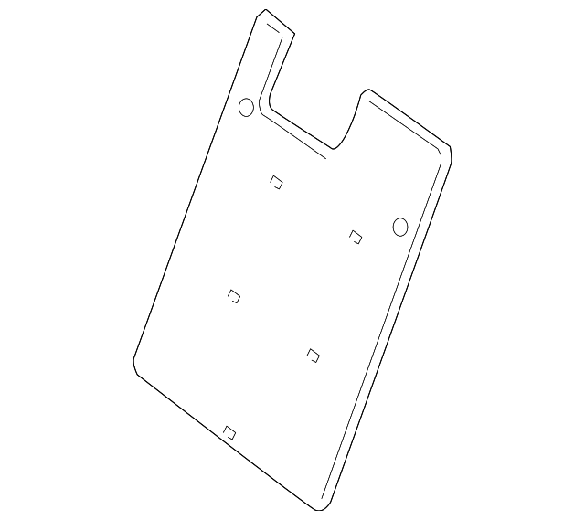 88608-JA00A Деталь SEAT BACK PANEL