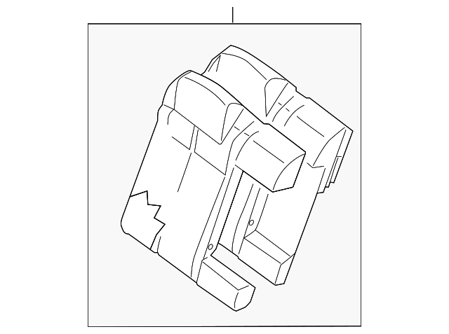 88612-ZX62A Деталь SEAT BACK ASSY, RIGHT