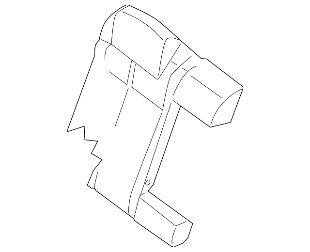 88620-ZX62A Деталь SEAT BACK COVER, RIGHT