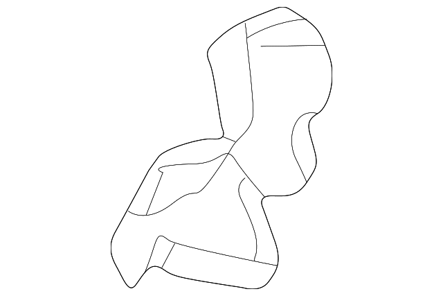 3B9-803-434-A Деталь INNER WHEELHOUSE SUPPORT, RIGHT