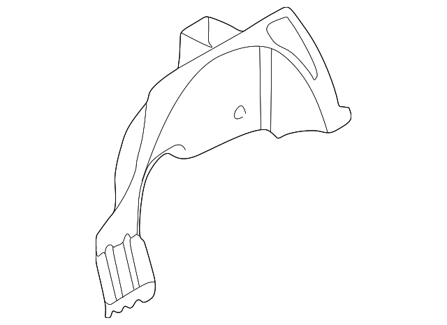 3B5-803-423-A Деталь INNER WHEELHOUSE, LEFT