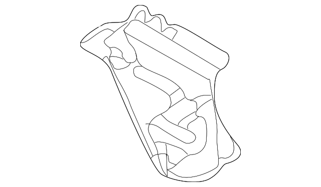 3B9-809-301-F Деталь BRACKET, LEFT