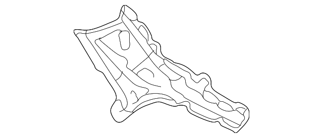 3B9-810-263-D Деталь REINFORCEMENT, LEFT