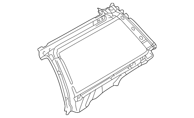 3B9-809-405-H Деталь INNER PANEL, LEFT