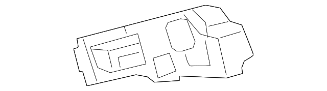 66415-0R050 Деталь SPACER, RIGHT