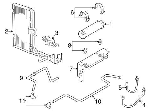 Ram 3500 TRANS OIL COOLER