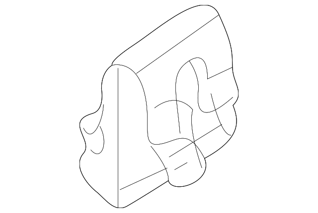 GD7A50659A Деталь BELT W'STRIP CLIP, RIGHT