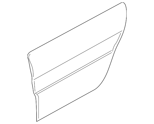 GD7A-72-031A Деталь OUTER PANEL, RIGHT