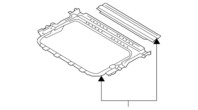 67115-3E011 Деталь SUNROOF REINF