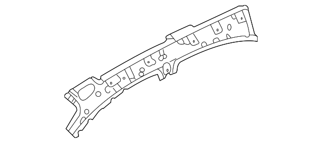 71463-3E000 Деталь REAR HEADER, RIGHT