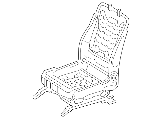 71110-48091 Деталь SEAT FRAME, RIGHT