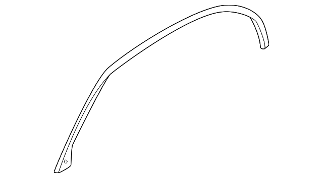 76843-2Y06A Деталь DRIP W'STRIP, LEFT