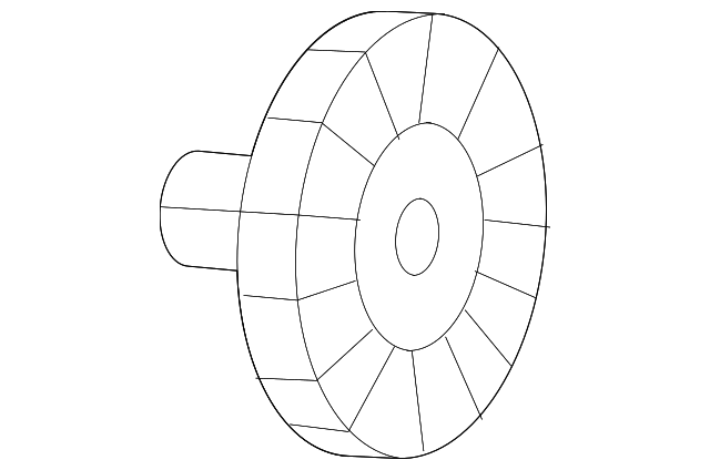 55057087AA Деталь FAN CLUTCH