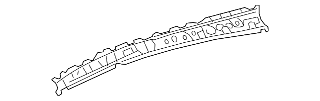 61202-42050 Деталь INNER RAIL, LEFT