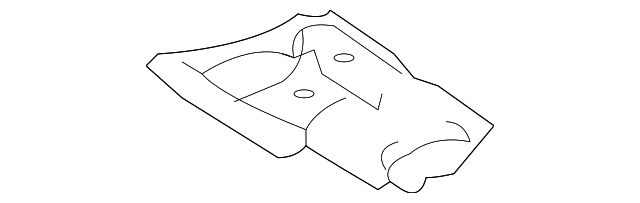6152154L00 Деталь SEAT BELT REINF, RIGHT