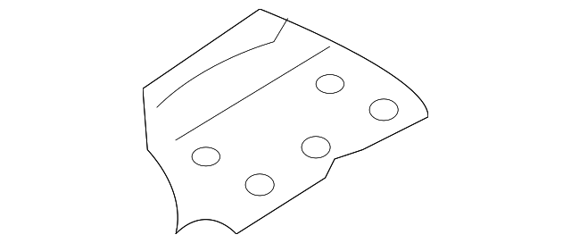 6151479J00 Деталь FLOOR EXTN, RIGHT