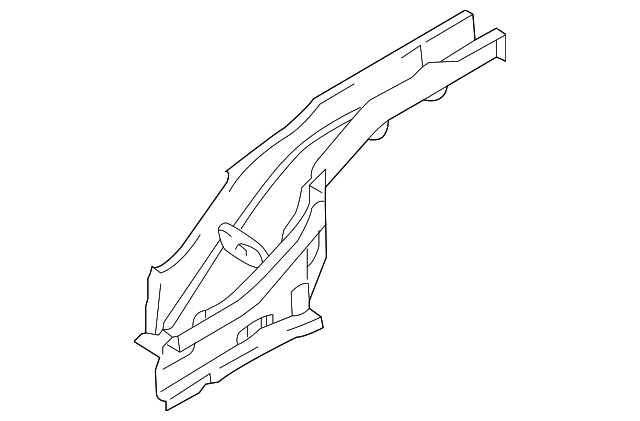 6230054L10 Деталь SIDEMEMBER, LEFT