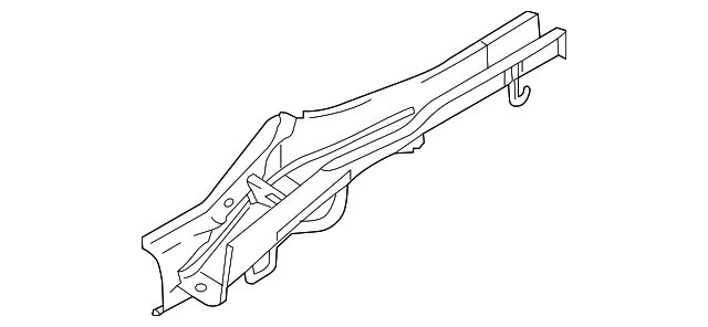 6210154L10 Деталь SIDEMEMBER, RIGHT