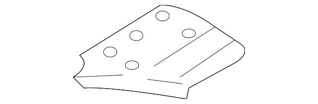 6151579J00 Деталь FLOOR EXTN, LEFT