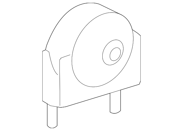 12371-0H090 REAR MOUNT