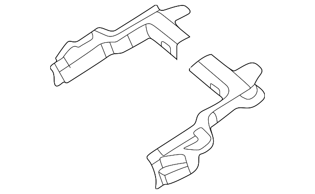 7B0-827-523-A Деталь REAR SIDE RAIL, LEFT