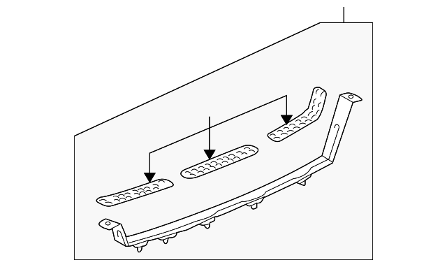 77602-48050 Деталь FUEL TANK STRAP, LEFT