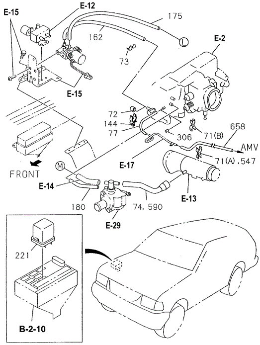 PASSPORT EMISSION PIPING (2) (DX)