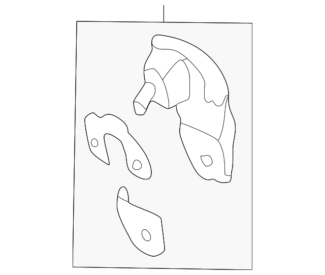 ECY1-63-2AXA Деталь HINGE, LEFT