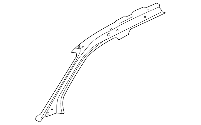 25889779 Деталь FRONT RAIL, RIGHT