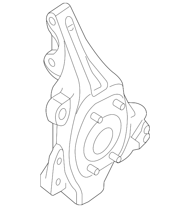 40015-1JA1A Деталь KNUCKLE