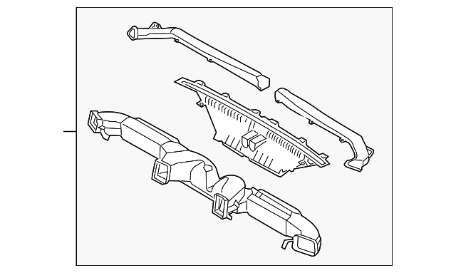 97340-2P000 Деталь DUCT ASSY