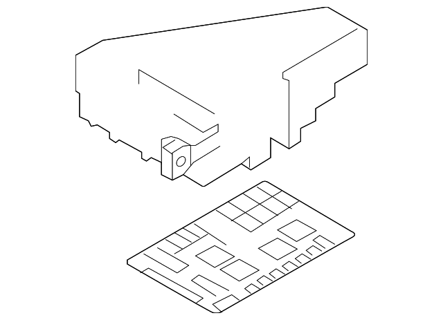 91957-2F020 Деталь LOWER COVER