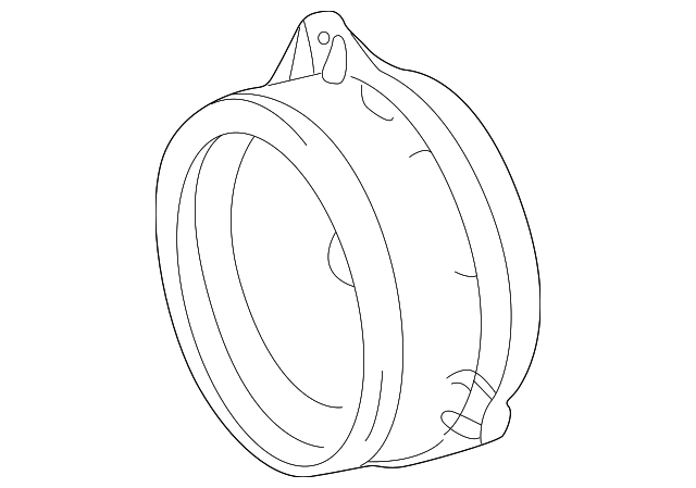 86160-0W110 Деталь FRONT DR SPEAKER, LEFT