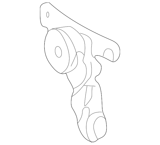 86160-0W120 Деталь REAR DR SPEAKER, RIGHT