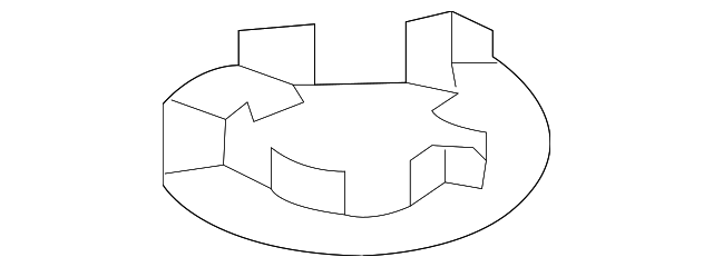 23124783 SPEAKER BRACKET, LEFT