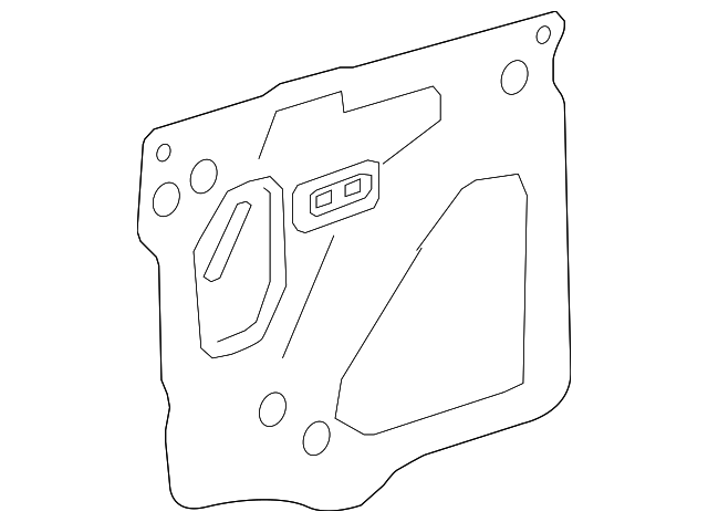 15128174 WATER DEFLECTOR, LEFT
