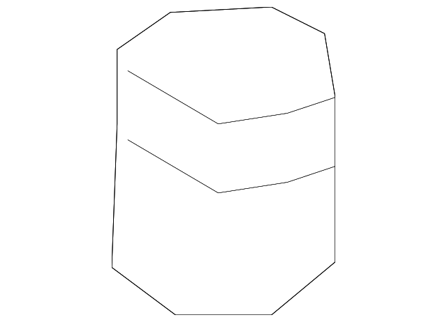 23137772 LOCK KNOB BEZEL, RIGHT