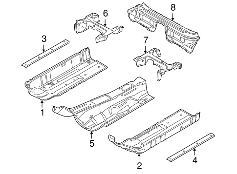 A4 Quattro FLOOR & RAILS