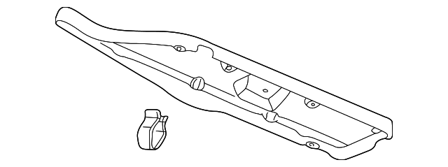 8D9-867-979-D-FTA Деталь LOWER TRIM PANEL